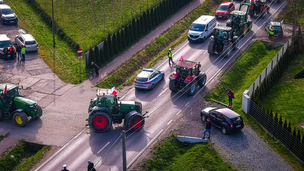 Protesty rolników na Podkarpaciu zakończone! Utrudnienia w ruchu drogowym ustąpiły.