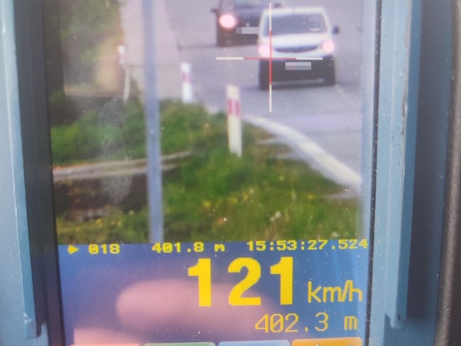 Akcja „Prędkość” na drogach Jasła: Policja skutecznie egzekwuje przestrzeganie ograniczeń