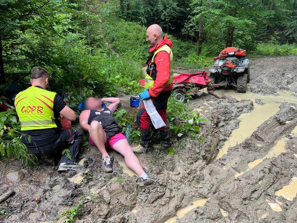 GOPR Bieszczady-Spokojny początek lipca, ale nie bez interwencji
