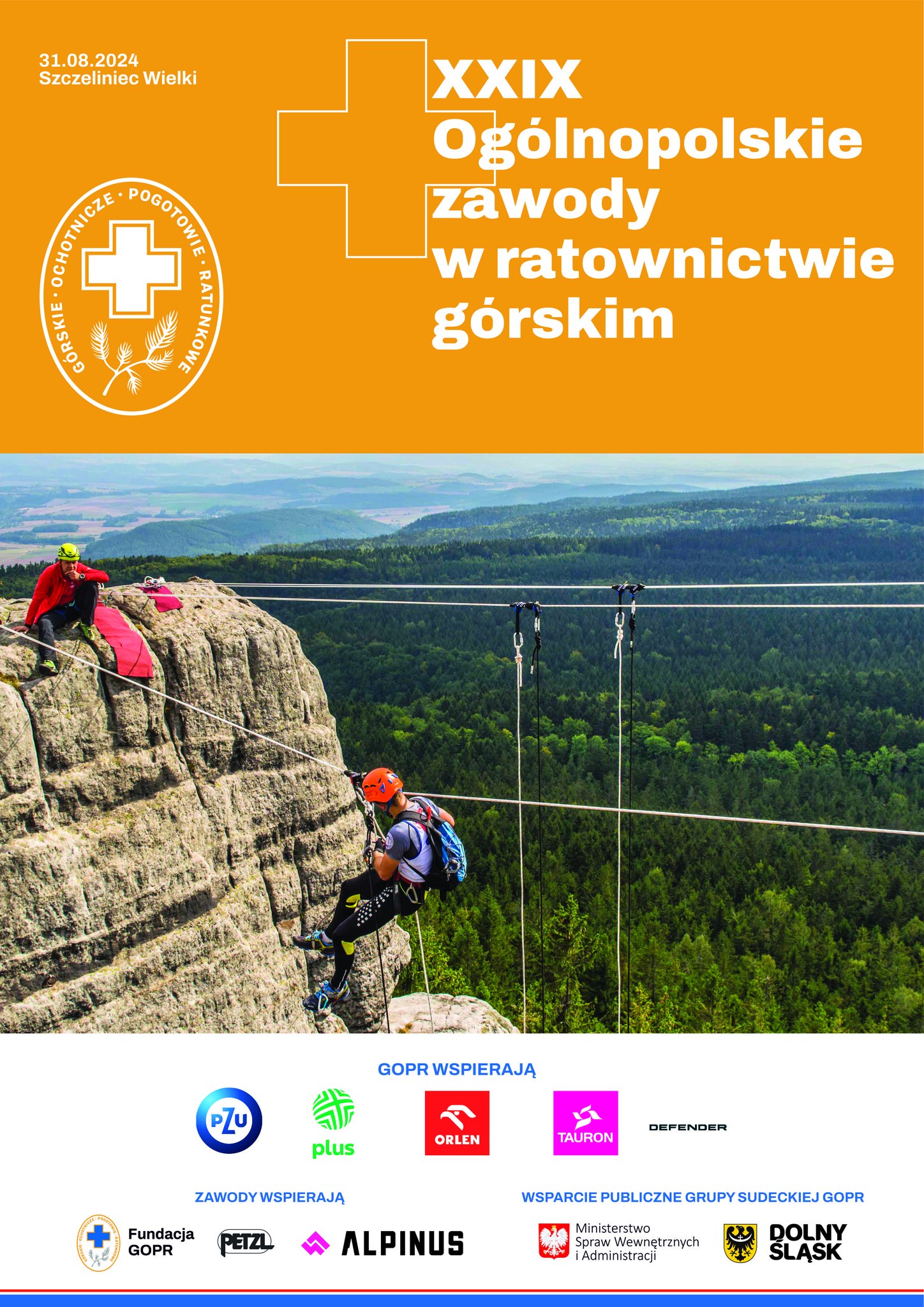 XXIX Ogólnopolskie Zawody w Ratownictwie Górskim już za miesiąc w Karłowie!
