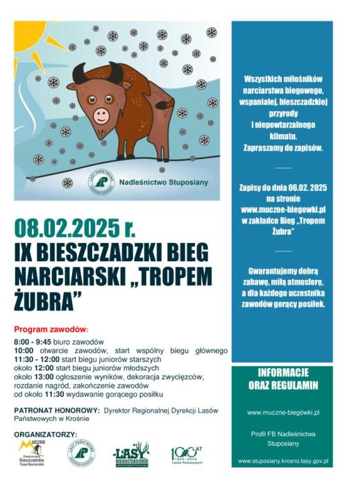 Bieg „Tropem Żubra” przeniesiony na nowy termin!
