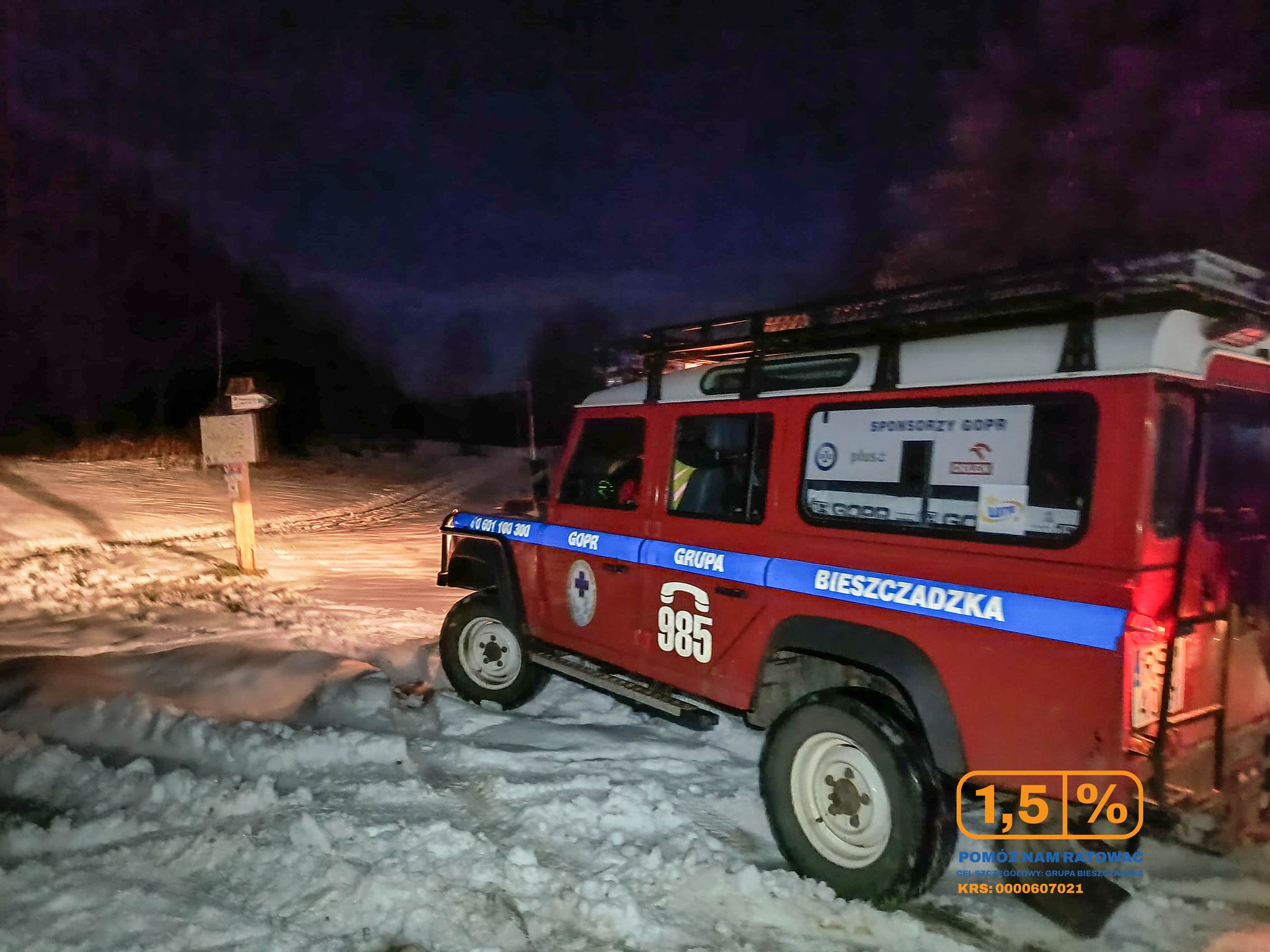 Pomagamy w górach – relacja z akcji Bieszczadzkiej Grupy GOPR